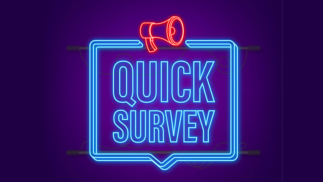 Take our survey